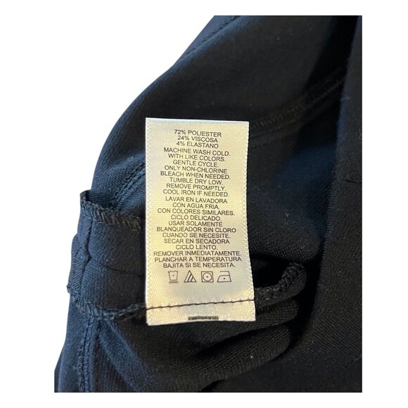 ELLEN TRACY PENCIL SKIRT SIZE XSMALL BLACK JERSEY KNIT PULL ON STRETCH NWT $59 - Picture 9 of 10